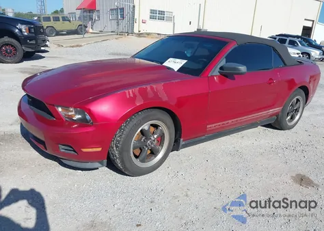 2012 Ford Mustang V6 из США, поврежденный, VIN 1ZVBP8EM8C5237256